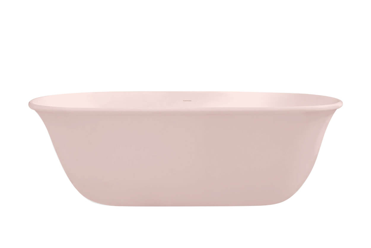 Blanche 162 x 77 TitanCast Solid Surface Freestanding Bath - Special Finish