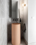 Luna Freestanding Basin (Pastel Peach)