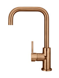 Meir Round Kitchen Mixer Tap - Kitchen Sink Mixer