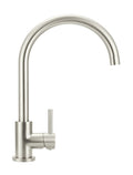ROUND GOOSENECK KITCHEN MIXER TAP