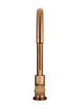 ROUND GOOSENECK KITCHEN MIXER TAP