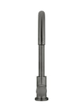 ROUND GOOSENECK KITCHEN MIXER TAP WITH PINLESS HANDLE