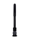 ROUND GOOSENECK KITCHEN MIXER TAP WITH PINLESS HANDLE