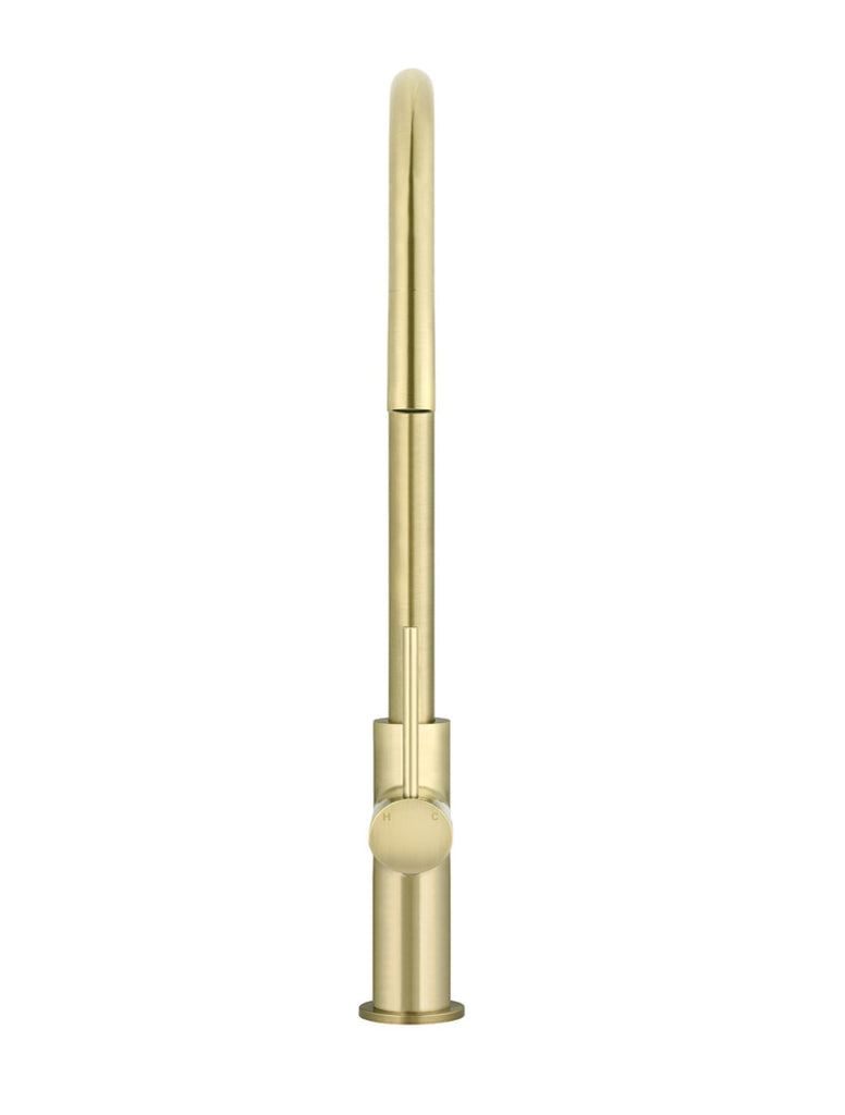 ROUND PICCOLA PULL OUT KITCHEN MIXER TAP