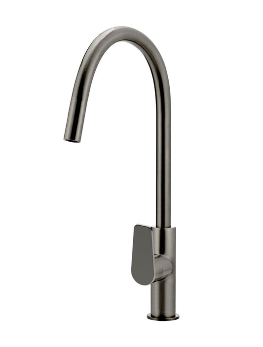 ROUND PADDLE PICCOLA PULL OUT KITCHEN MIXER TAP