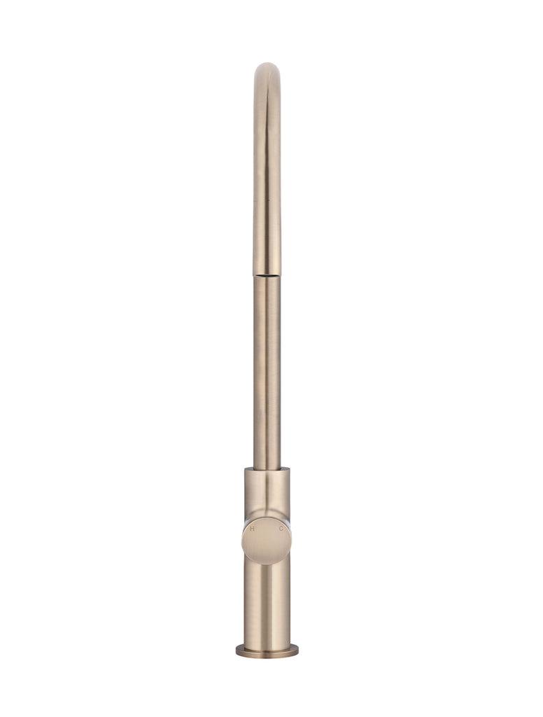 ROUND PINLESS PICCOLA PULL OUT KITCHEN MIXER TAP