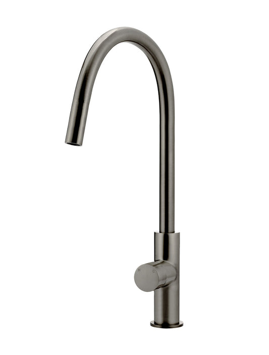 ROUND PINLESS PICCOLA PULL OUT KITCHEN MIXER TAP