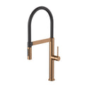 Pull Down Kitchen Mixer With Magnetic Dock - Lustre Bronze