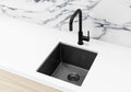 LAVELLO SINK STRAINER AND WASTE PLUG BASKET WITH STOPPER GUNMETAL BLACK