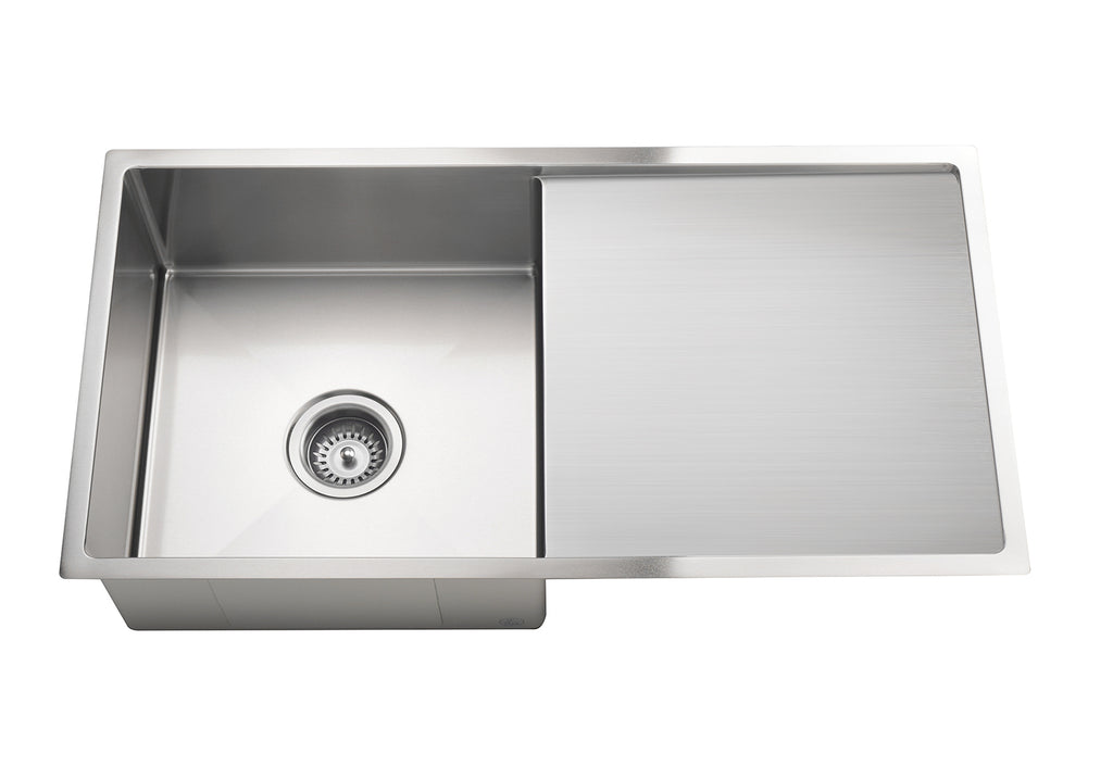 LAVELLO KITCHEN SINK - SINGLE BOWL & DRAINBOARD 840 X 440
