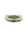 SQUARE FLOOR GRATE SHOWER DRAIN 100MM OUTLET