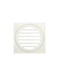 SQUARE FLOOR GRATE SHOWER DRAIN 100MM OUTLET