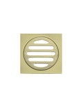 SQUARE FLOOR GRATE SHOWER DRAIN 80MM OUTLET
