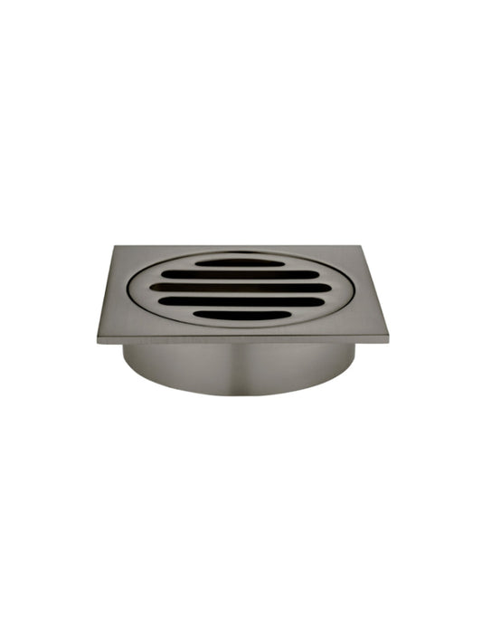 SQUARE FLOOR GRATE SHOWER DRAIN 80MM OUTLET
