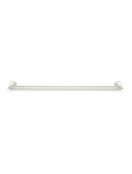 ROUND DOUBLE TOWEL RAIL 600MM