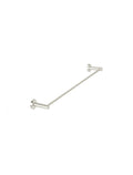 Meir Round Single Towel Rail 600MM