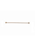 Meir Round Single Towel Rail 600MM