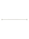 Meir Round Single Towel Rail - PVD Brushed Nickel