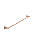 Meir Round Single Towel Rail - PVD Lustre Bronze