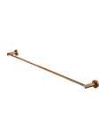 Meir Round Single Towel Rail - PVD Lustre Bronze