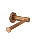 Meir Round Toilet Roll Holder - PVD Lustre Bronze