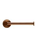 Meir Round Toilet Roll Holder - PVD Lustre Bronze