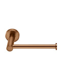 Meir Round Toilet Roll Holder - PVD Lustre Bronze