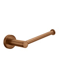 Meir Round Toilet Roll Holder - PVD Lustre Bronze
