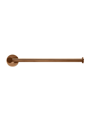 Meir Round Guest Towel Rail — PVD Lustre Bronze, Bronze, Hand Towel Rails