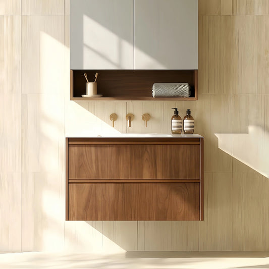 Ridgewood Modern Wall Hung Plywood Cabinet LK-MR750W-MO