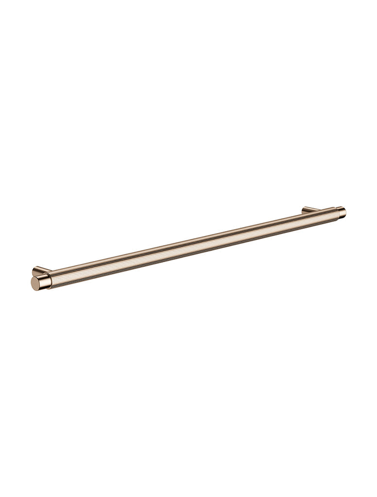 ÖPPEN ROUND PULL 328MM CABINET HANDLE (LINEAR KNURLED)