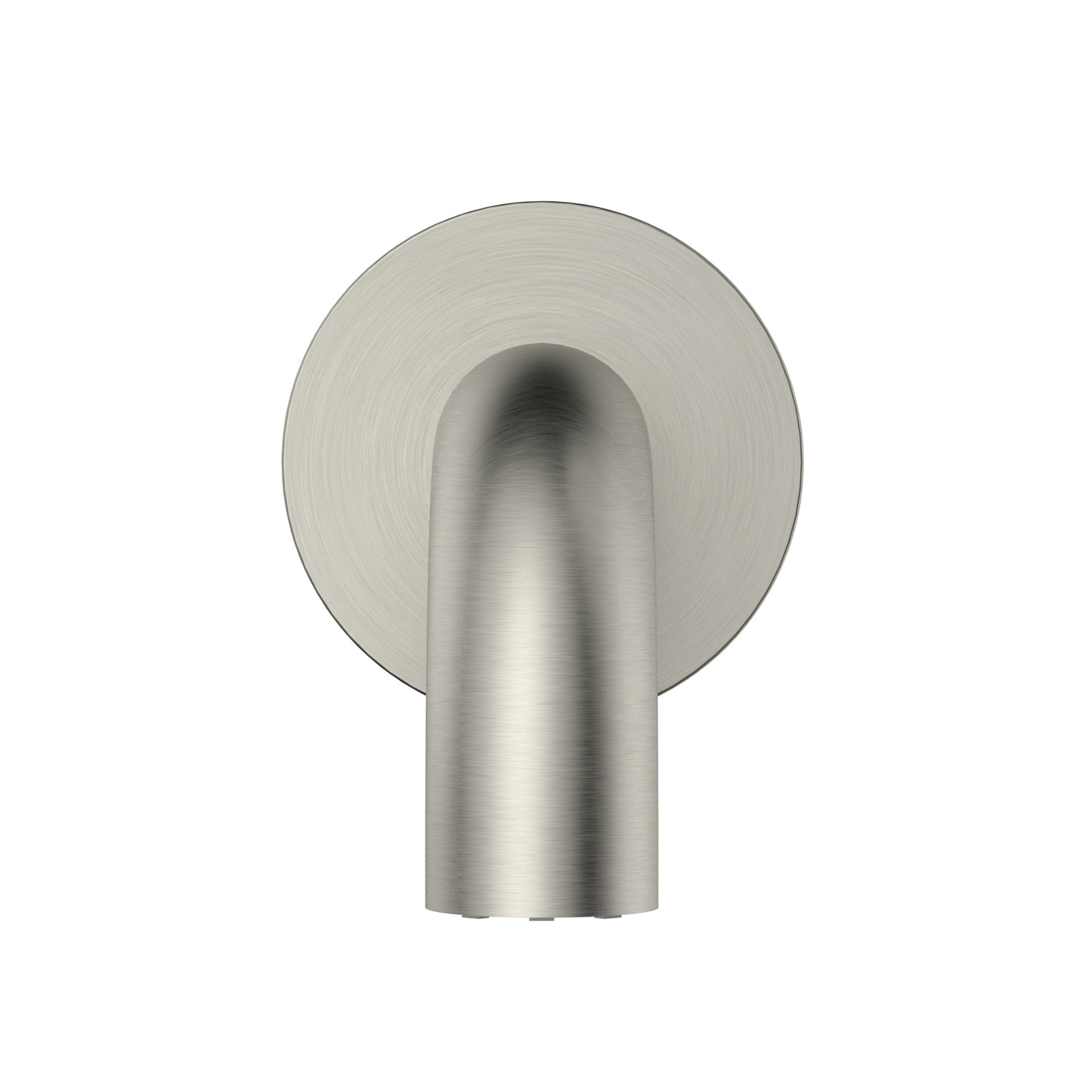 Universal Round Curved Spout 170mm - Brushed Nickel