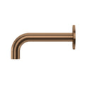 Universal Round Curved Spout 170mm - Lustre Bronze