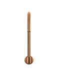 ROUND HIGH-RISE SWIVEL WALL SPOUT