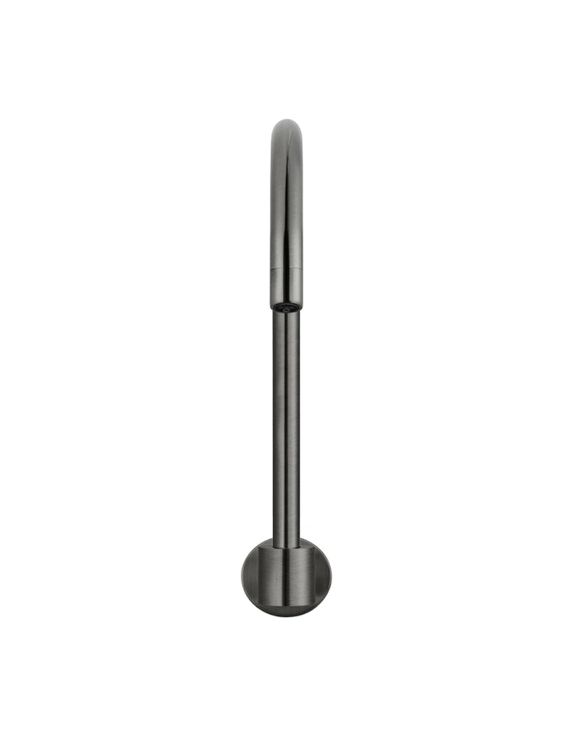 ROUND HIGH-RISE SWIVEL WALL SPOUT