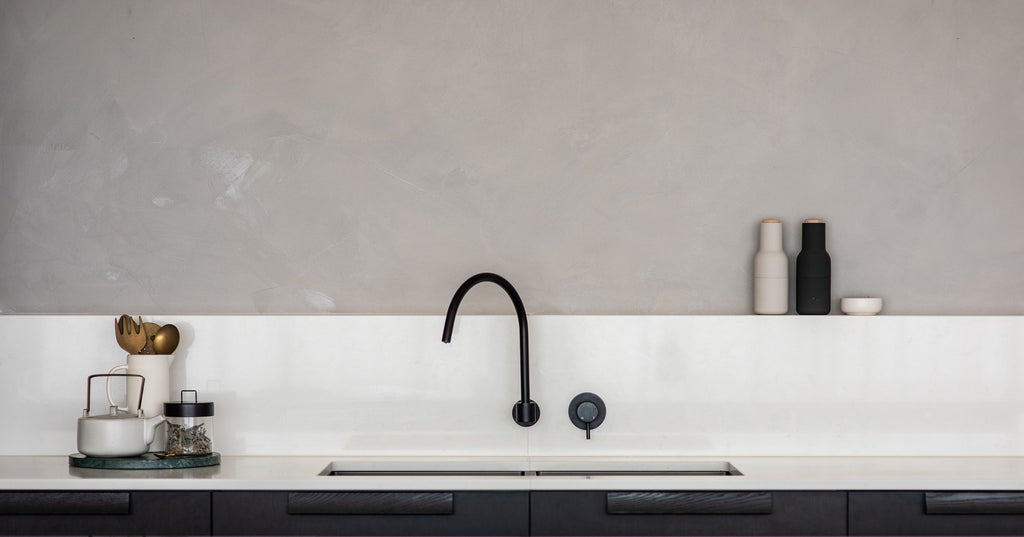 ROUND HIGH-RISE SWIVEL WALL SPOUT