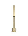 ROUND GOOSENECK HIGH-RISE SWIVEL HOB SPOUT