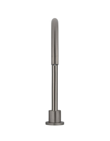 Round Gooseneck High-Rise Swivel Hob Spout