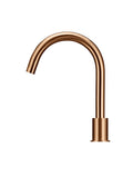 ROUND HOB MOUNTED SWIVEL SPOUT