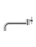 Meir Round Swivel Wall Spout - Polished Chrome