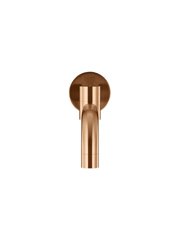 Meir Round Swivel Wall Spout - PVD Lustre Bronze