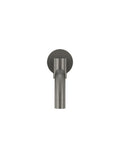 Meir Round Swivel Wall Spout - Shadow Gunmetal