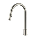 Kitchen hob spout with pull out nozzle - Polished Chrome