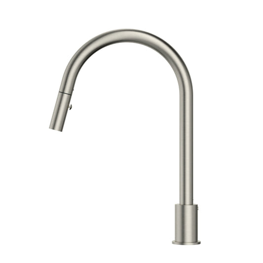 Kitchen hob spout with pull out nozzle - Polished Chrome