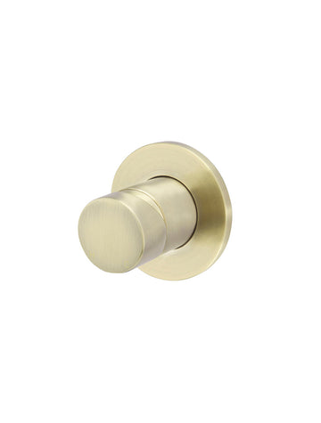 Round Wall Mixer Pinless Handle Trim Kit (in-Wall Body Not Included)