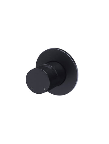 Round Wall Mixer Pinless Handle Trim Kit (in-Wall Body Not Included)