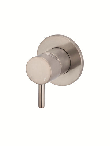 Round Wall Mixer Short Pin Lever Trim Kit (in-Wall Body Not Included)
