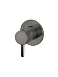 ROUND WALL MIXER SHORT PIN LEVER TRIM KIT (IN-WALL BODY NOT INCLUDED) SHADOW GUNMETAL