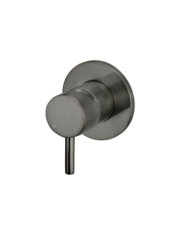 Round Wall Mixer Short Pin Lever Trim Kit (in-Wall Body Not Included) Shadow Gunmetal