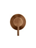 ROUND WALL MIXER SHORT PIN LEVER TRIM KIT (IN-WALL BODY NOT INCLUDED)